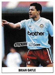 Sticker Brian Gayle - Soccer 1989-1990
 - THE SUN