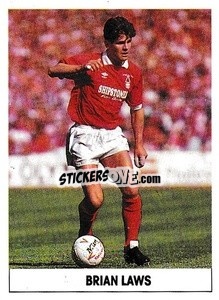 Sticker Brian Laws - Soccer 1989-1990
 n. 207 - THE SUN