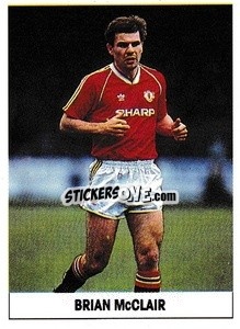 Sticker Brian McClair - Soccer 1989-1990
 - THE SUN