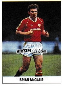 Sticker Brian McClair - Soccer 1989-1990
 n. 175 - THE SUN