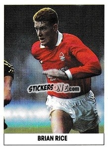 Sticker Brian Rice - Soccer 1989-1990
 n. 211 - THE SUN