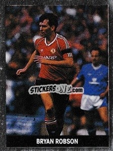 Sticker Bryan Robson - Soccer 1989-1990
 n. 170 - THE SUN