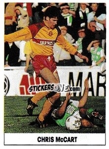 Sticker Chris McCart - Soccer 1989-1990
 - THE SUN