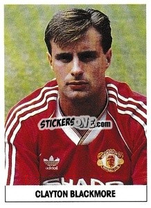 Sticker Clayton Blackmore - Soccer 1989-1990
 - THE SUN