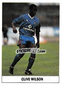 Sticker Clive Wilson - Soccer 1989-1990
 - THE SUN