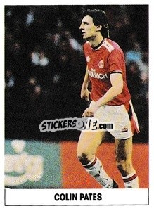 Sticker Colin Pates - Soccer 1989-1990
 - THE SUN