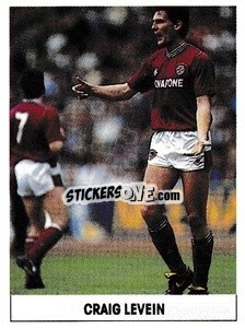 Sticker Craig Levein - Soccer 1989-1990
 - THE SUN