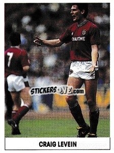 Figurina Craig Levein - Soccer 1989-1990
 n. 368 - THE SUN