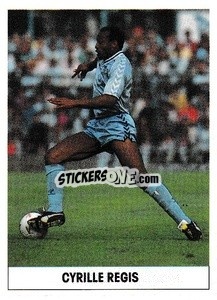 Sticker Cyrille Regis - Soccer 1989-1990
 - THE SUN