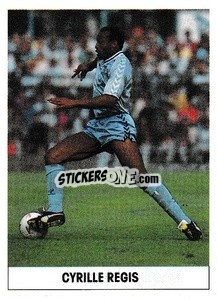 Cromo Cyrille Regis - Soccer 1989-1990
 - THE SUN