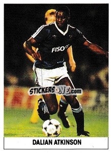 Sticker Dalian Atkinson - Soccer 1989-1990
 n. 244 - THE SUN