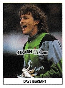 Sticker Dave Beasant - Soccer 1989-1990
 - THE SUN