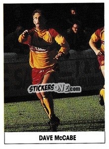 Sticker Dave McCabe - Soccer 1989-1990
 - THE SUN