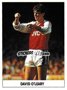 Sticker David O'Leary - Soccer 1989-1990
 - THE SUN