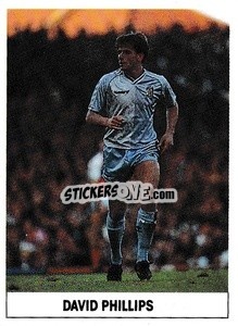 Sticker David Phillips - Soccer 1989-1990
 n. 72 - THE SUN