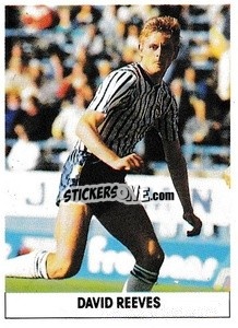 Figurina David Reeves - Soccer 1989-1990
 n. 245 - THE SUN