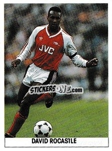 Sticker David Rocastle - Soccer 1989-1990
 n. 19 - THE SUN