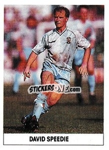 Sticker David Speedie - Soccer 1989-1990
 - THE SUN