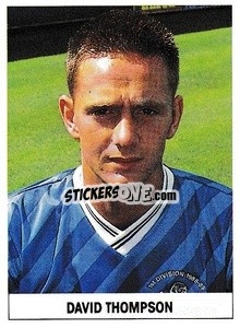 Sticker David Thompson - Soccer 1989-1990
 - THE SUN