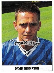 Sticker David Thompson - Soccer 1989-1990
 n. 181 - THE SUN
