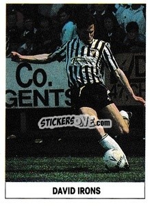 Sticker Davie Irons - Soccer 1989-1990
 - THE SUN