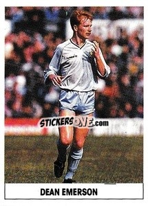Sticker Dean Emerson - Soccer 1989-1990
 - THE SUN