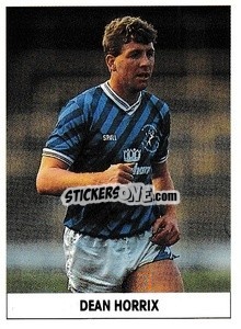 Sticker Dean Horrix - Soccer 1989-1990
 - THE SUN