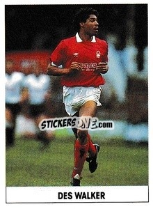 Sticker Des Walker - Soccer 1989-1990
 n. 209 - THE SUN