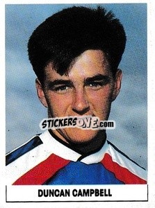 Sticker Duncan Campbell - Soccer 1989-1990
 - THE SUN