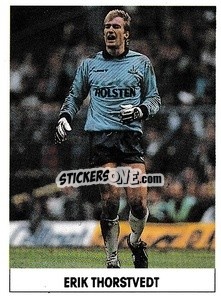 Sticker Erik Thorstvedt - Soccer 1989-1990
 - THE SUN