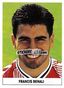 Sticker Francis Benali - Soccer 1989-1990
 - THE SUN