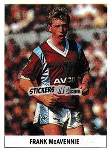 Cromo Frank McAvennie - Soccer 1989-1990
 n. 289 - THE SUN