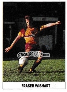 Sticker Fraser Wishart - Soccer 1989-1990
 n. 393 - THE SUN