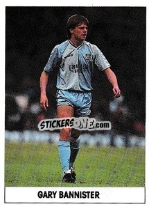 Sticker Gary Bannister - Soccer 1989-1990
 - THE SUN