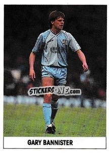 Cromo Gary Bannister - Soccer 1989-1990
 n. 77 - THE SUN