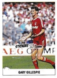 Sticker Gary Gillespie - Soccer 1989-1990
 - THE SUN