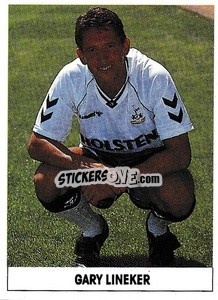 Sticker Gary Lineker - Soccer 1989-1990
 - THE SUN