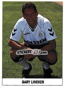 Sticker Gary Lineker - Soccer 1989-1990
 n. 270 - THE SUN
