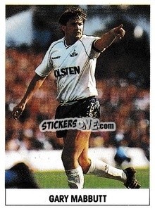 Sticker Gary Mabbutt - Soccer 1989-1990
 - THE SUN