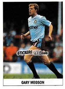 Figurina Gary Megson - Soccer 1989-1990
 n. 154 - THE SUN