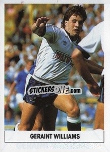 Sticker Geraint Williams - Soccer 1989-1990
 - THE SUN