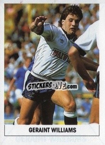 Sticker Geraint Williams - Soccer 1989-1990
 n. 101 - THE SUN