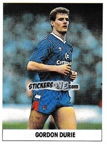 Sticker Gordon Durie - Soccer 1989-1990
 - THE SUN