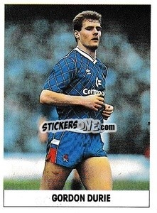 Sticker Gordon Durie - Soccer 1989-1990
 n. 62 - THE SUN