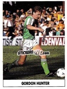 Sticker Gordon Hunter - Soccer 1989-1990
 - THE SUN