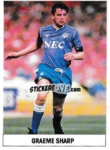 Sticker Graeme Sharp - Soccer 1989-1990
 - THE SUN