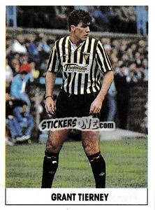Sticker Grant Tierney - Soccer 1989-1990
 - THE SUN