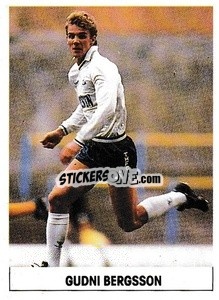 Sticker Gudni Bergsson - Soccer 1989-1990
 - THE SUN