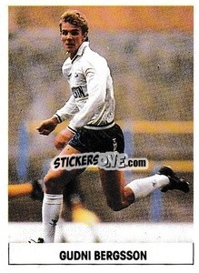 Sticker Gudni Bergsson - Soccer 1989-1990
 n. 263 - THE SUN
