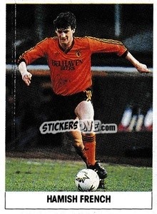 Sticker Hamish French - Soccer 1989-1990
 n. 346 - THE SUN